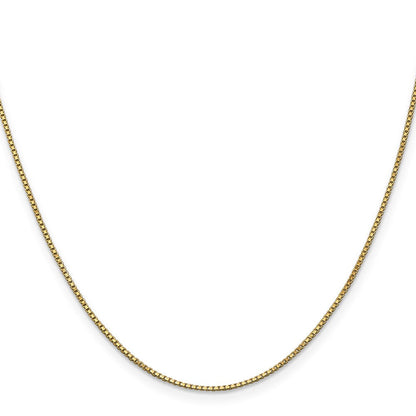 14K Gelbgold 1mm Venezianer mit Karabinerverschluss Kette Kinder Halskette