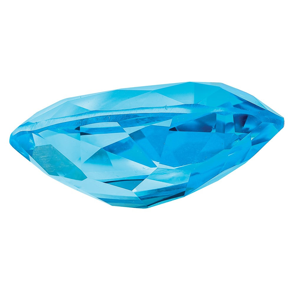 Edelstein Schweizer Blautopas Aa Qualität 20x10mm Oval