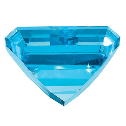 Edelstein Schweizer Blautopas Aa Qualität 20x10mm Barrel