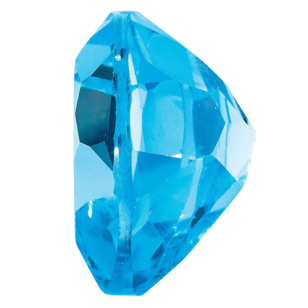 Edelstein Schweizer Blautopas Aa Qualität 8mm Herz