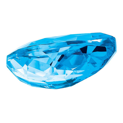 Edelstein Schweizer Blautopas Aa Qualität 14x7mm Marquise