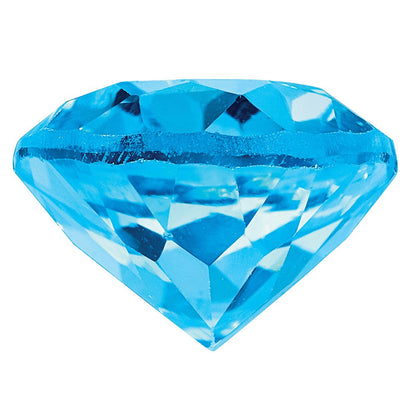 Edelstein Schweizer Blautopas Aa Qualität 9x7mm Oval