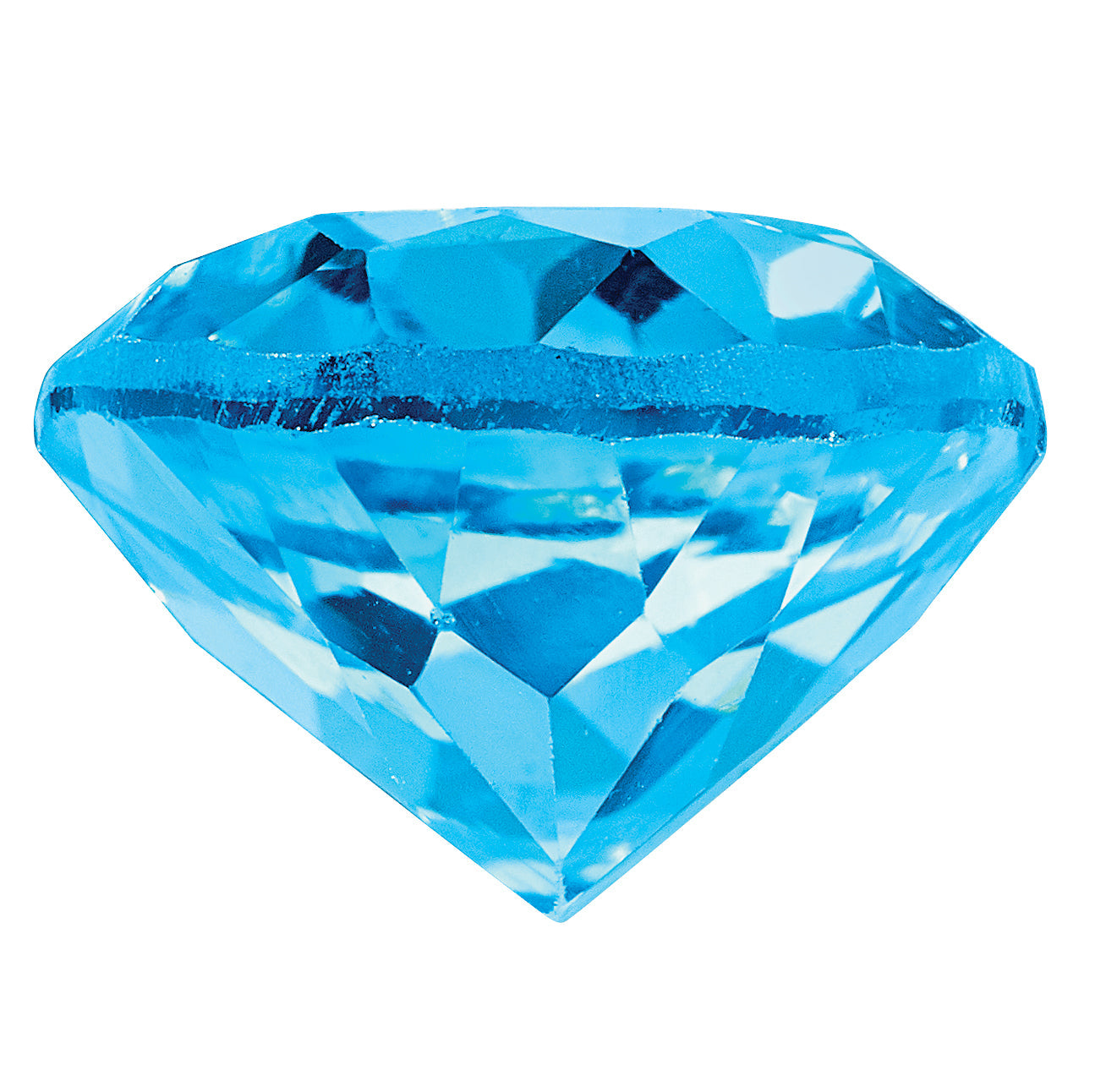 Edelstein Schweizer Blautopas Aa Qualität 7x5mm Oval