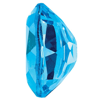 Edelstein Schweizer Blautopas Aa Qualität 9x7mm Oval