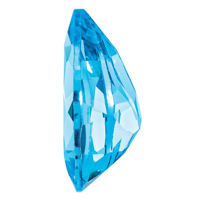Edelstein Schweizer Blautopas Aa Qualität 7x5mm Tropfen