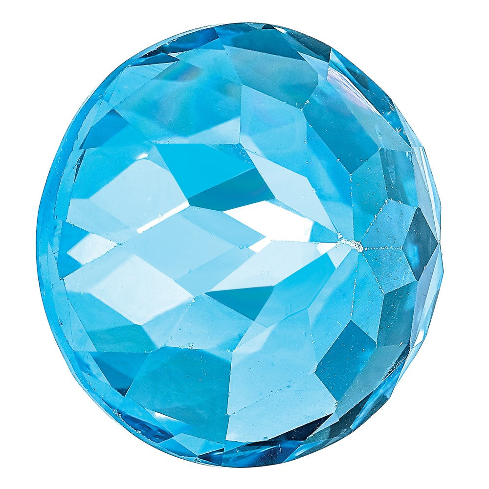 Edelstein Schweizer Blautopas Aa Qualität 8mm Rund