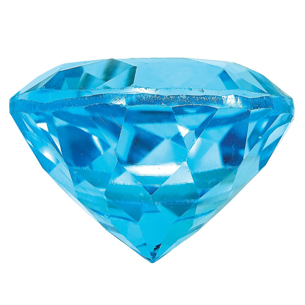 Edelstein Schweizer Blautopas Aa Qualität 2.75mm Rund