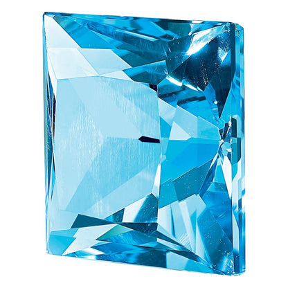 Edelstein Schweizer Blautopas Aa Qualität 5mm Princess