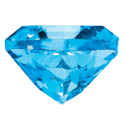 Edelstein Schweizer Blautopas Aa Qualität 5mm Trillant
