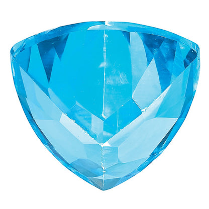 Edelstein Schweizer Blautopas Aa Qualität 10mm Trillant