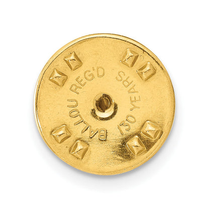 Messing/yellow Messing Gelb (100 Pack) Krawatten-tac Rückseite Component