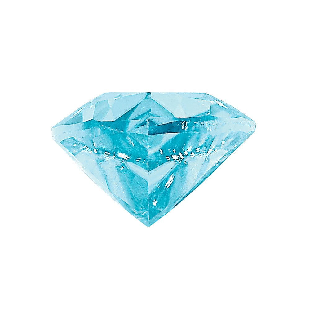 Edelstein Blau Zircon Aa Qualität 3mm Herz
