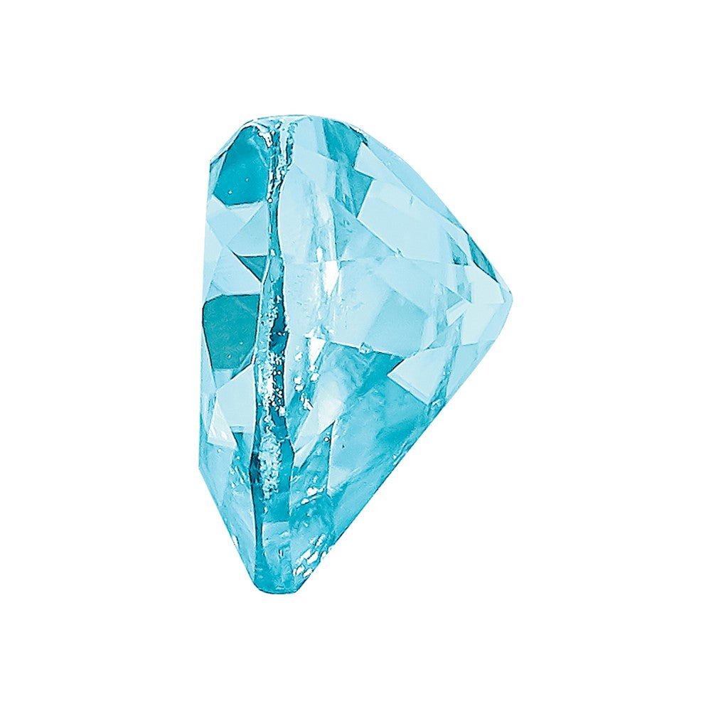 Edelstein Blau Zircon Aa Qualität 3mm Herz