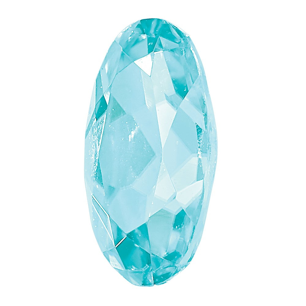 Edelstein Blau Zircon Aa Qualität 5x3mm Oval