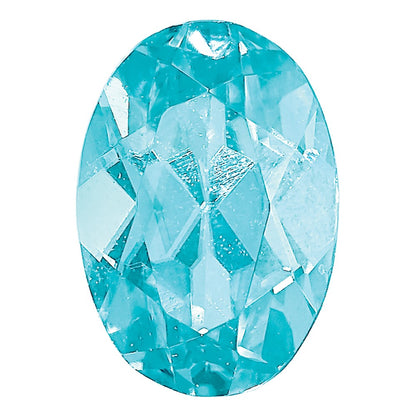 Edelstein Blau Zircon Aa Qualität 5x3mm Oval