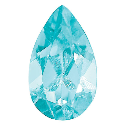 Edelstein Blau Zircon Aa Qualität 5x3mm Tropfen