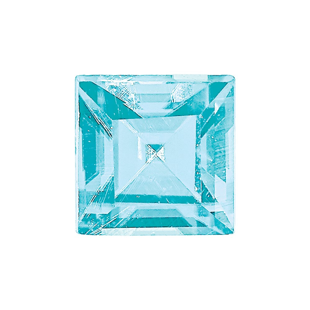 Edelstein Blau Zircon Aa Qualität 3mm Quadratisch Stufe-cut