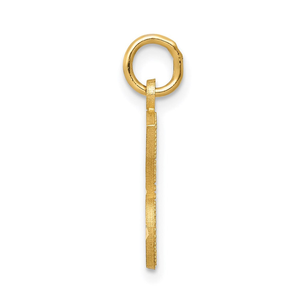 14K Gelbgold Süß 16 Charm