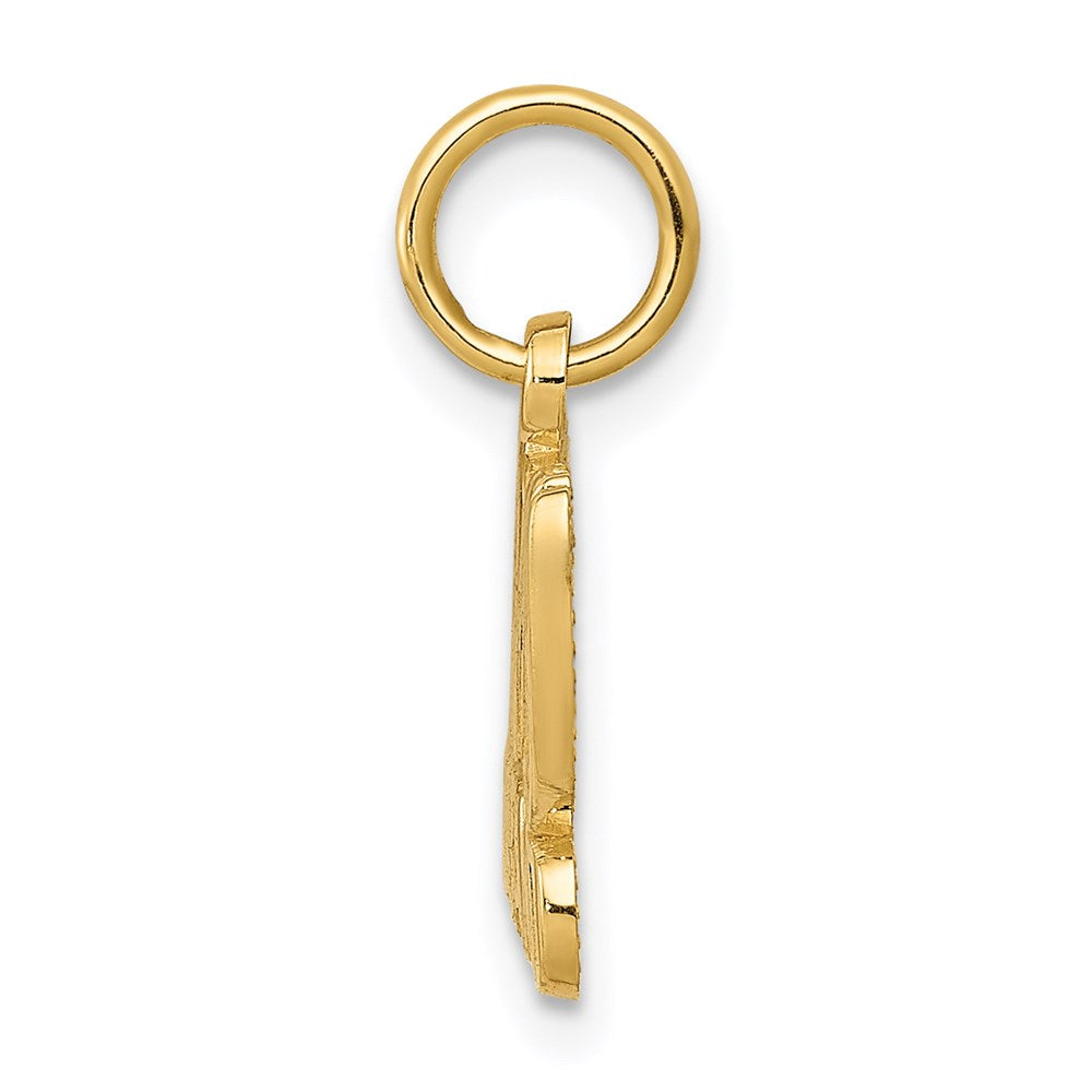 14K Gelbgold Charm „I (Herz) MY HUSBAND