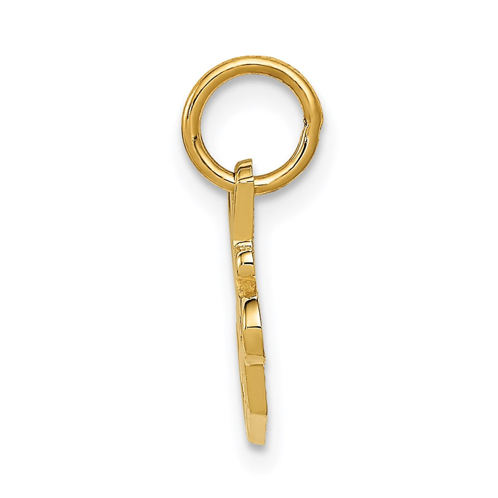 14K Gelbgold Special Schwester Charm