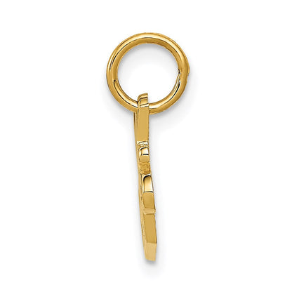 14K Gelbgold Special Schwester Charm