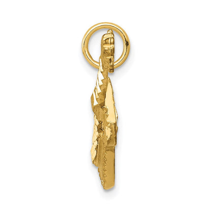 14 Karat Gelbgold Gitarren-Charm