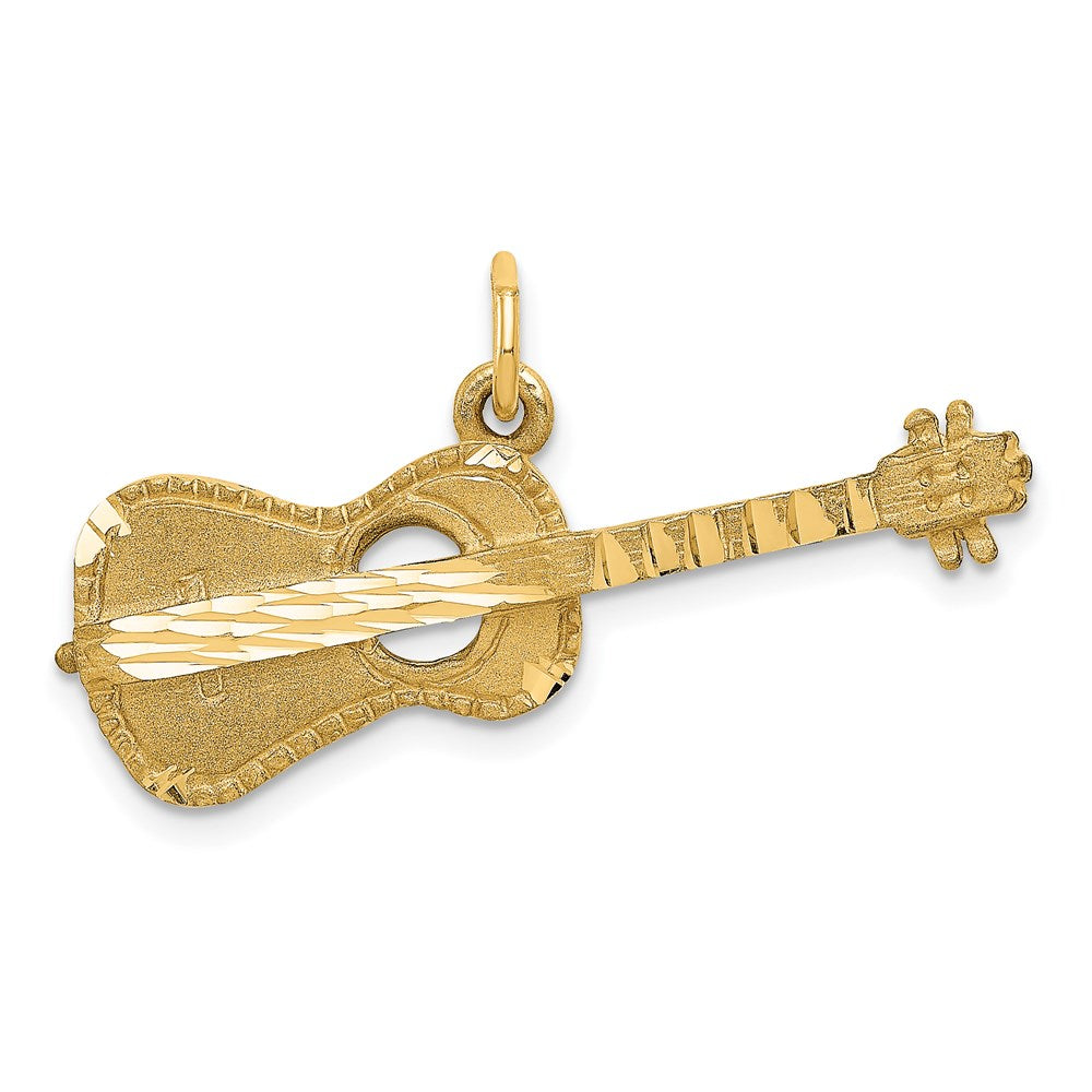 14 Karat Gelbgold Gitarren-Charm