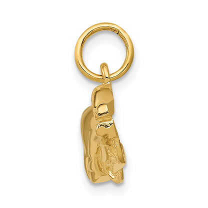 14K Gelbgold Sportwagen-Charm