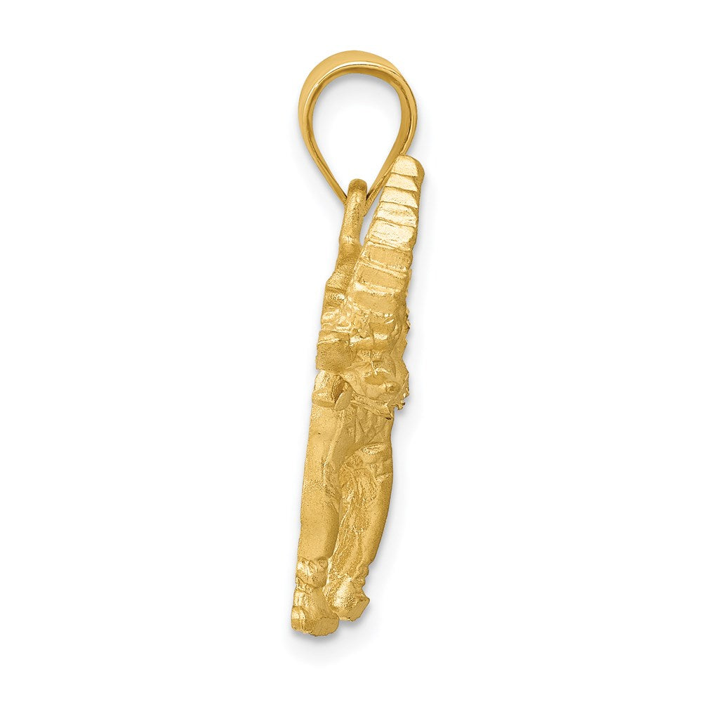 14K Gelbgold Elefant-Anhänger