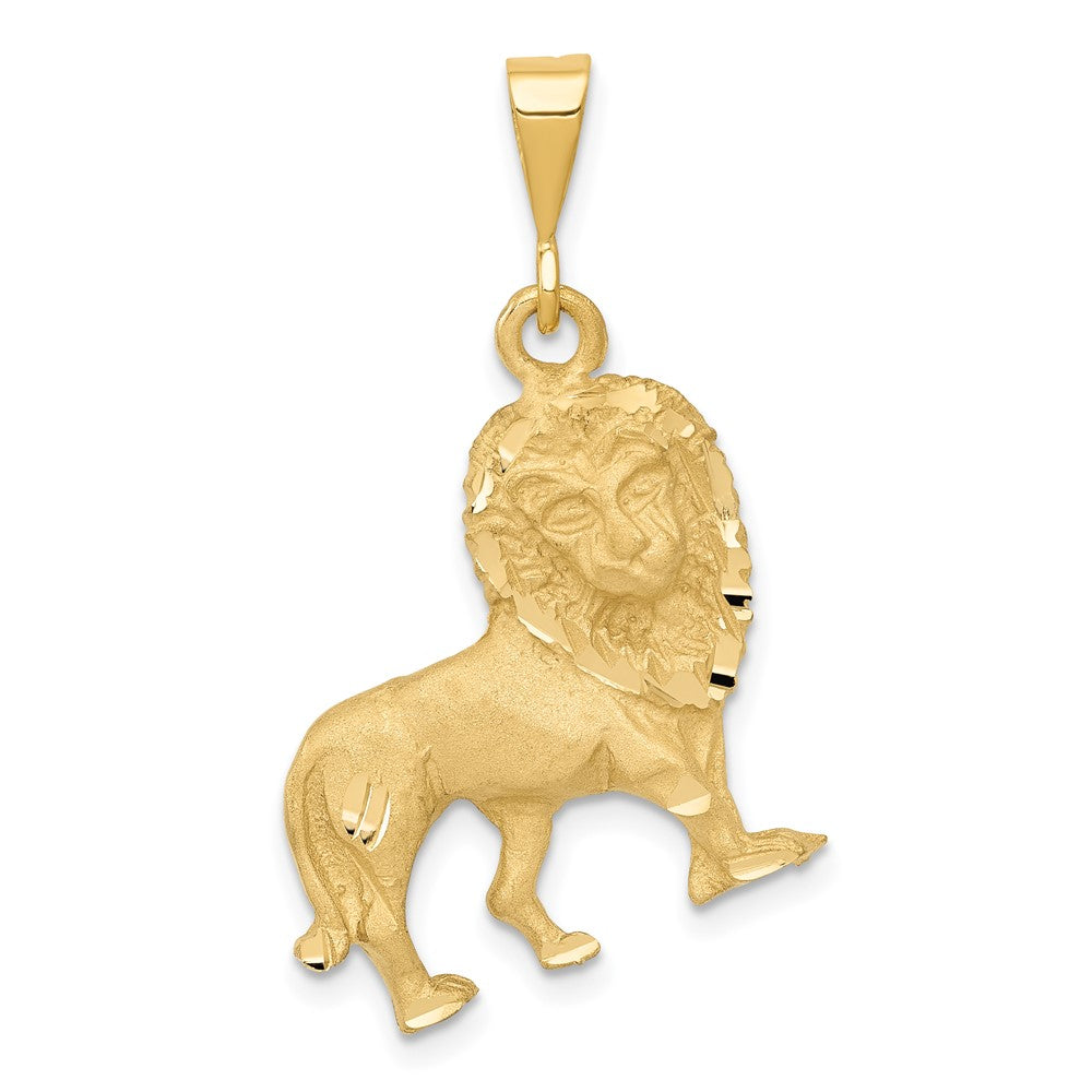 14K Gelbgold Löwe-Charm