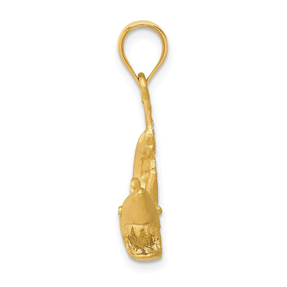 14K Gelbgold Hai-Anhänger