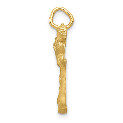 14K Gelbgold Karate-Charm für Herren