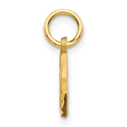 14K Gelbgold Betend Hands Charm