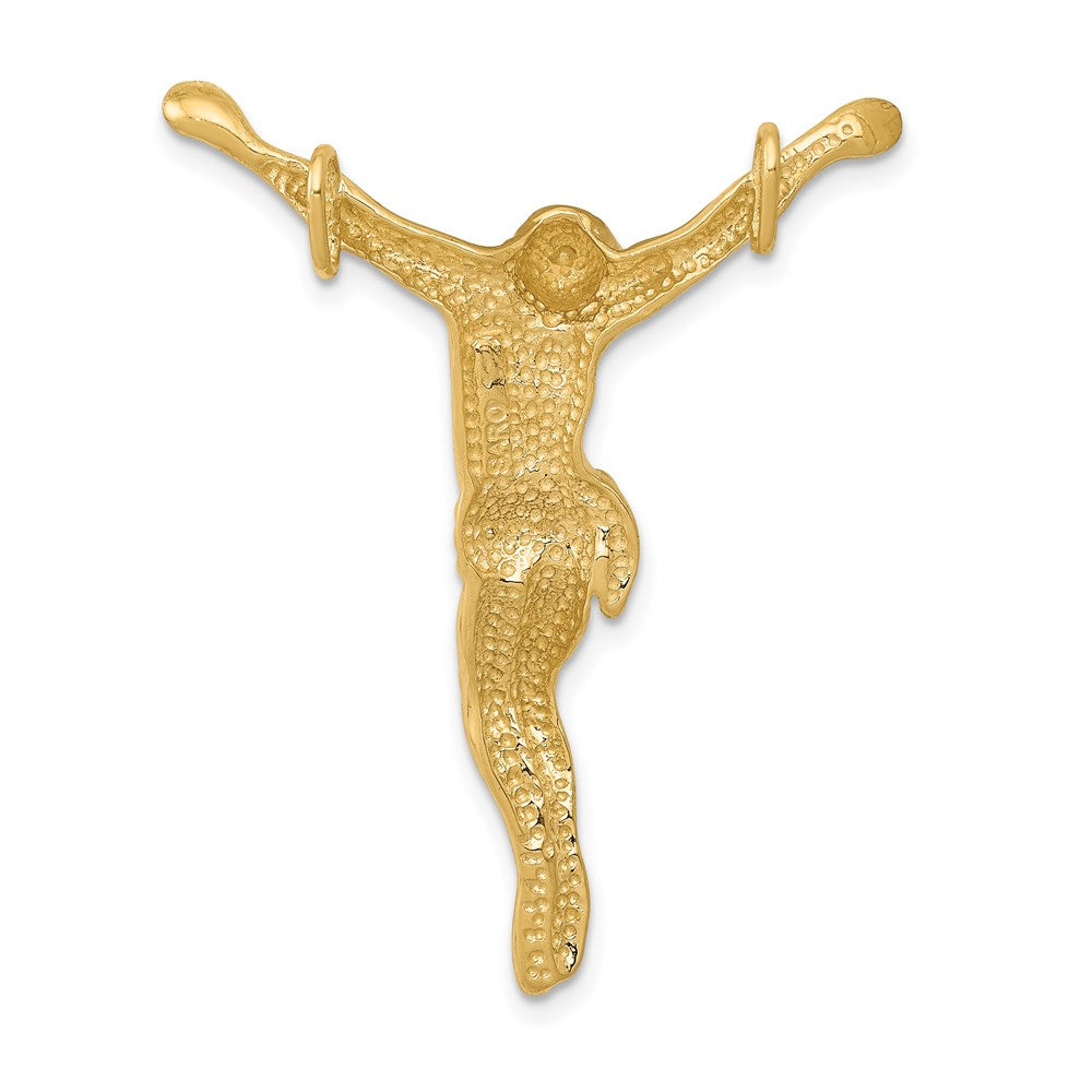 14K Gelbgold Corpus Kette Anhänger