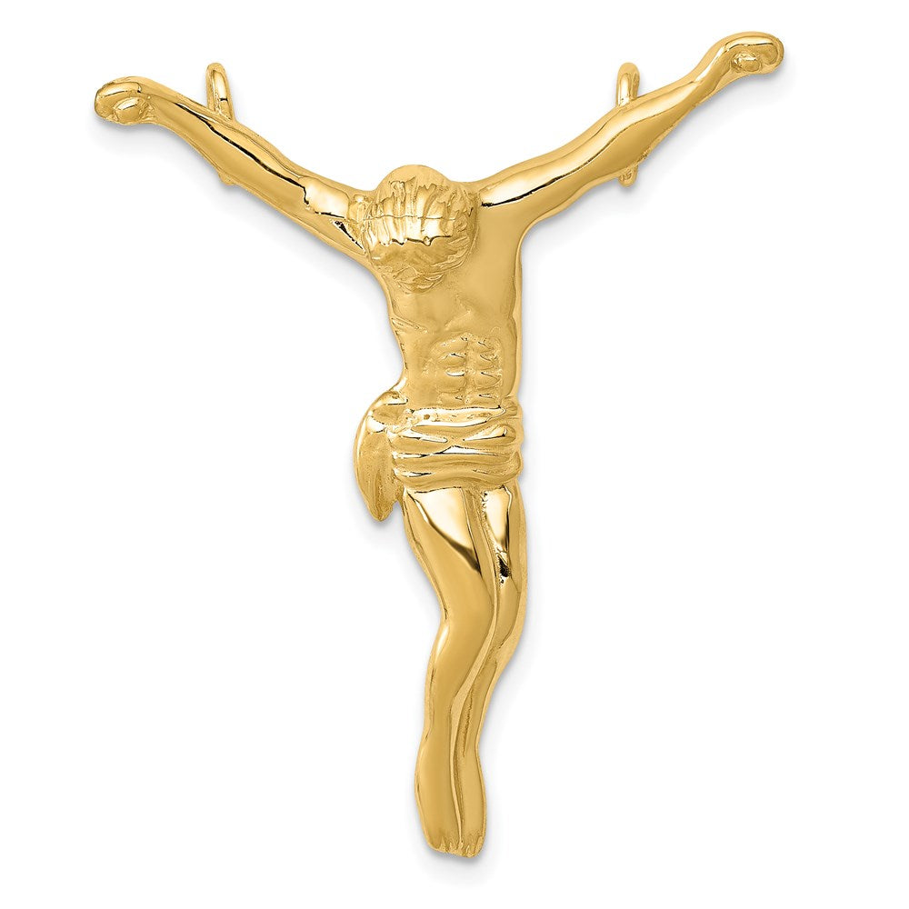 14K Gelbgold Corpus Kette Anhänger