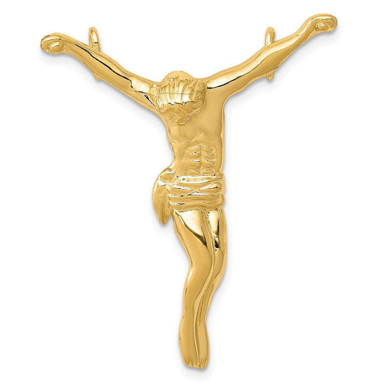 14K Gelbgold Corpus Kette Anhänger