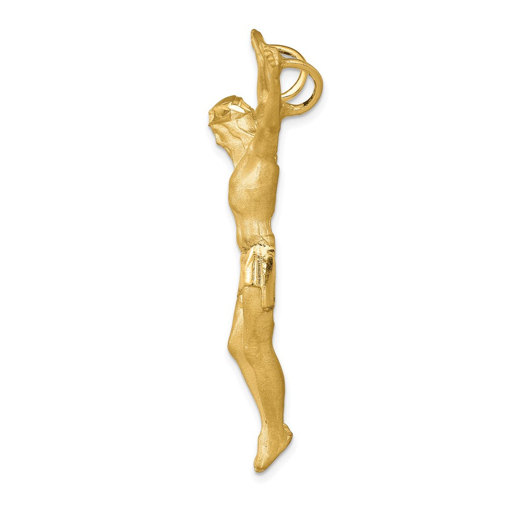 14K Gelbgold Corpus Kette Anhänger