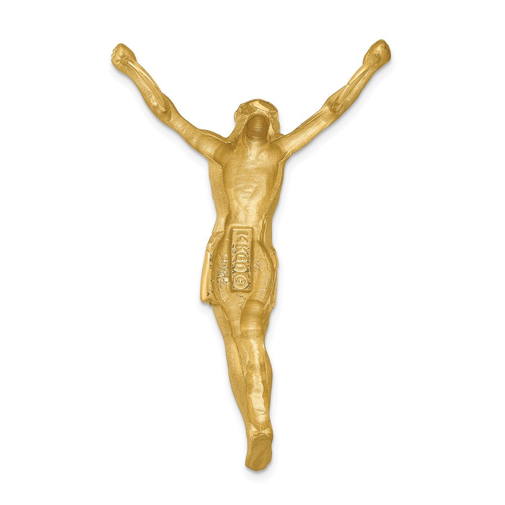 14K Gelbgold Corpus Kette Anhänger