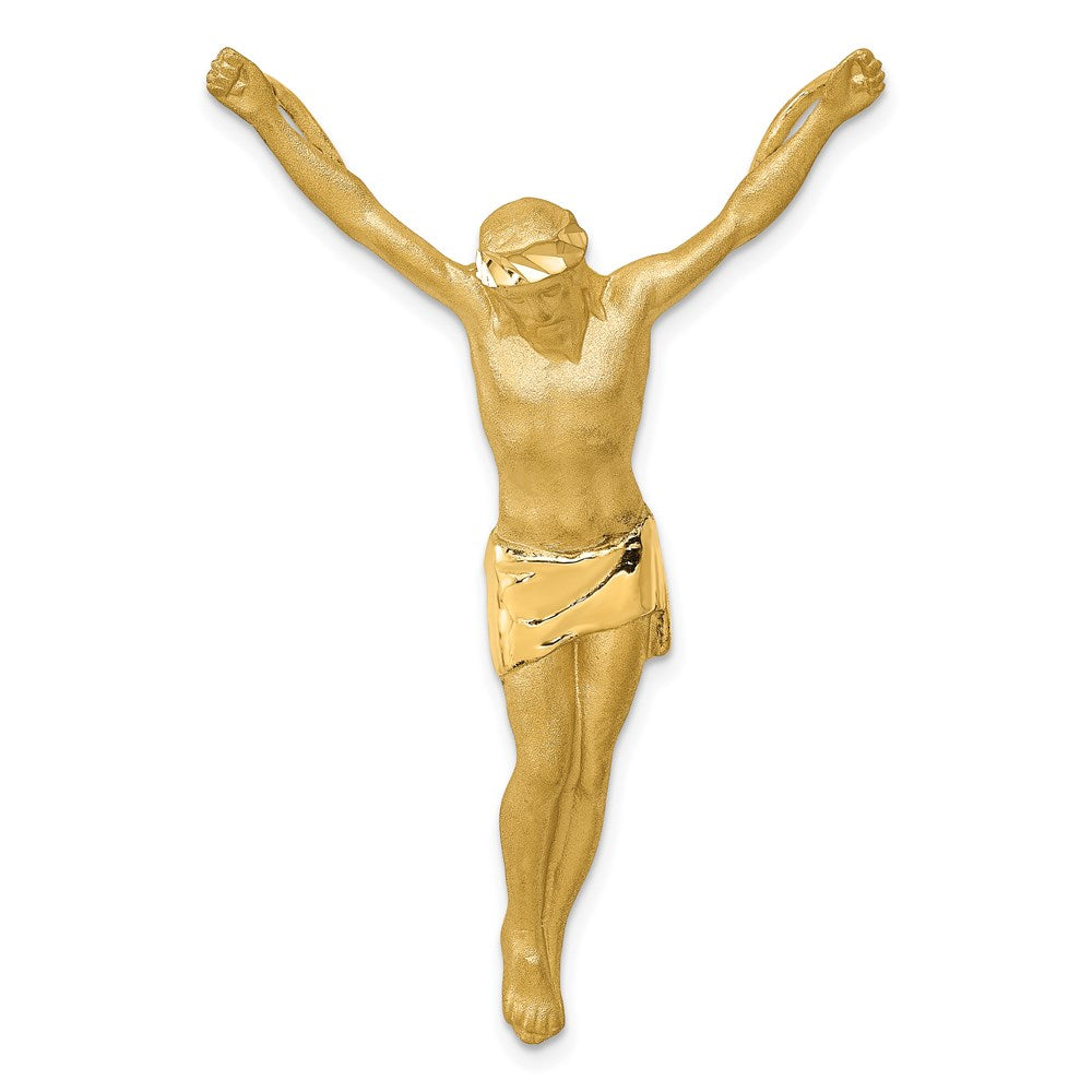 14K Gelbgold Corpus Kette Anhänger