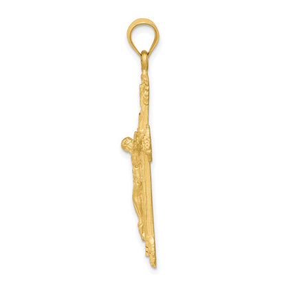 14K Gelbgold Kruzifix-Charm