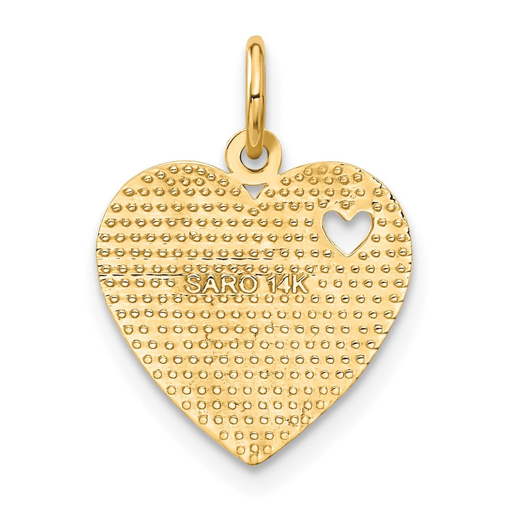 14K Gelbgold Charm „VERY SPECIAL SIS“