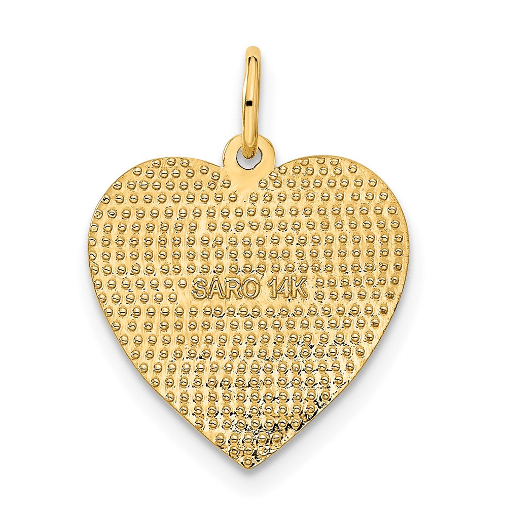 14K Gelbgold Charm „DADDYS LITTLE GIRL