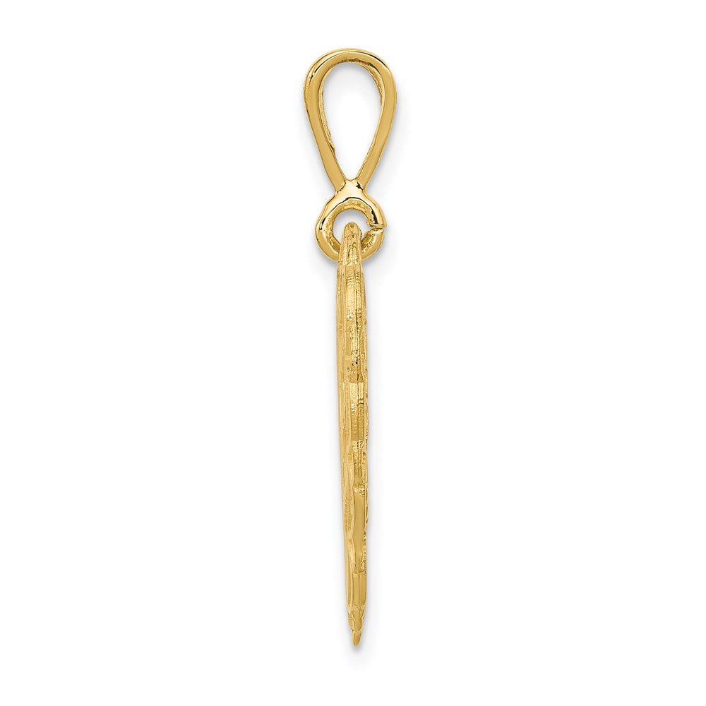 14K Gelbgold wendbarer Anhänger „FOR A SPECIAL GRANDMA“
