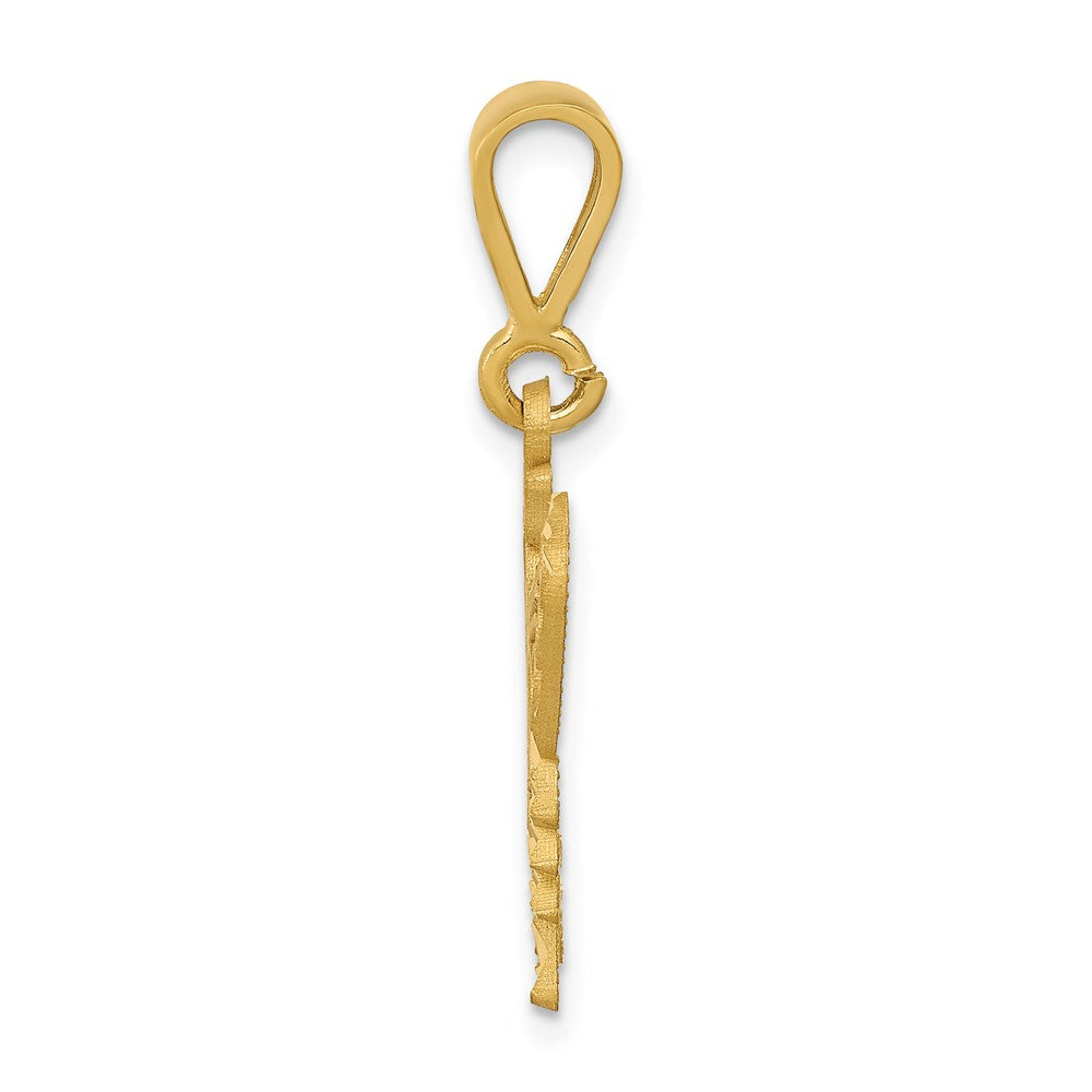 14K Gelbgold Schmetterling-Charm