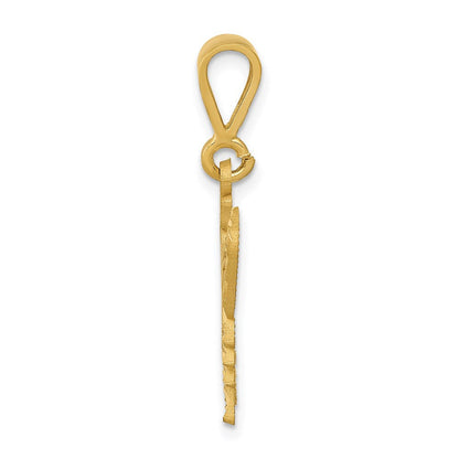 14K Gelbgold Schmetterling-Charm