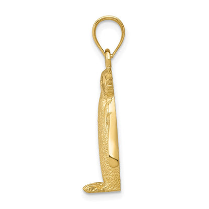14K Gelbgold Pinguin-Charm