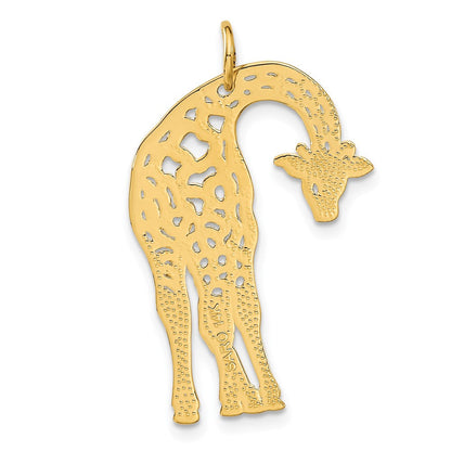 14K Gelbgold Giraffen-Charm