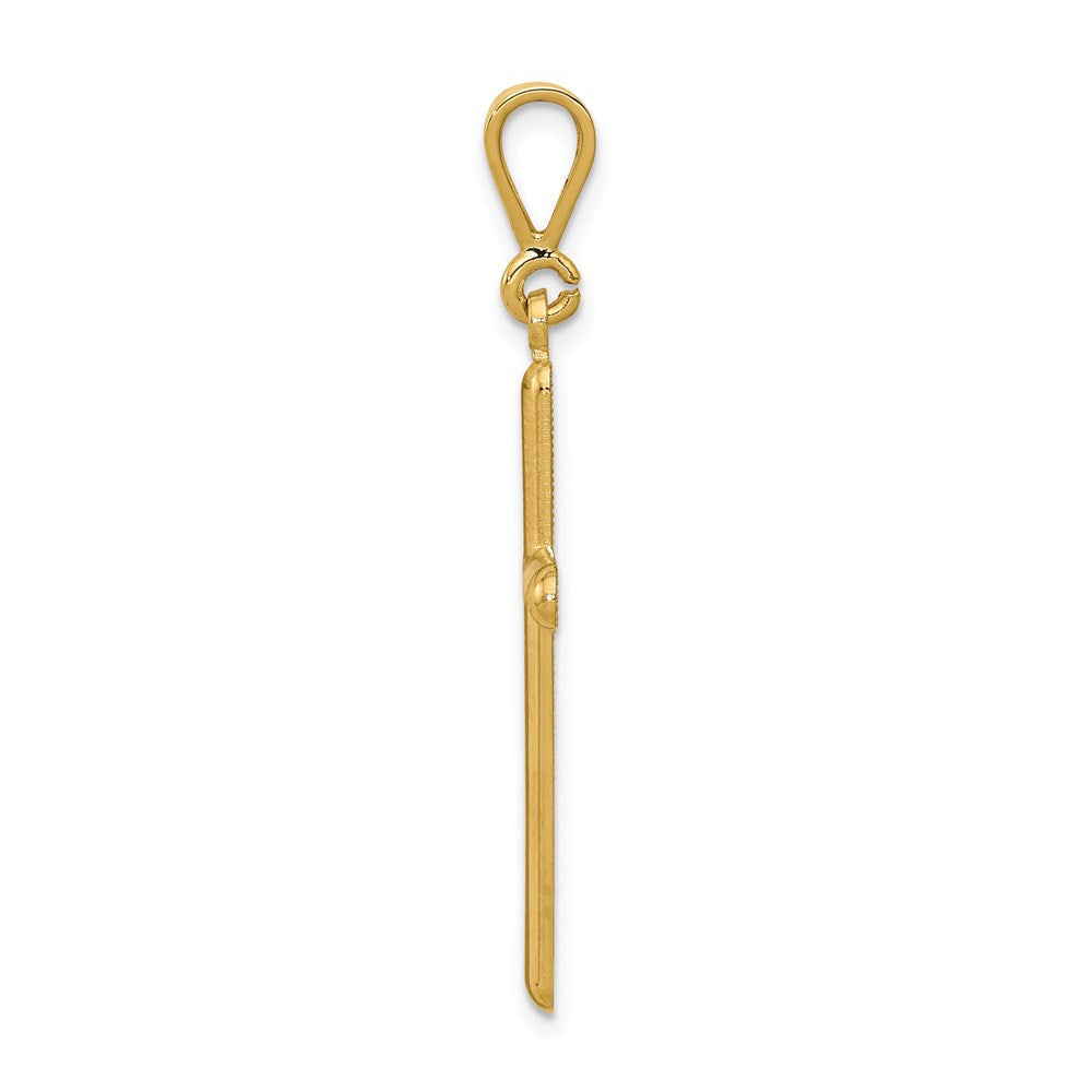 14K Gelbgold Kreuzanhänger