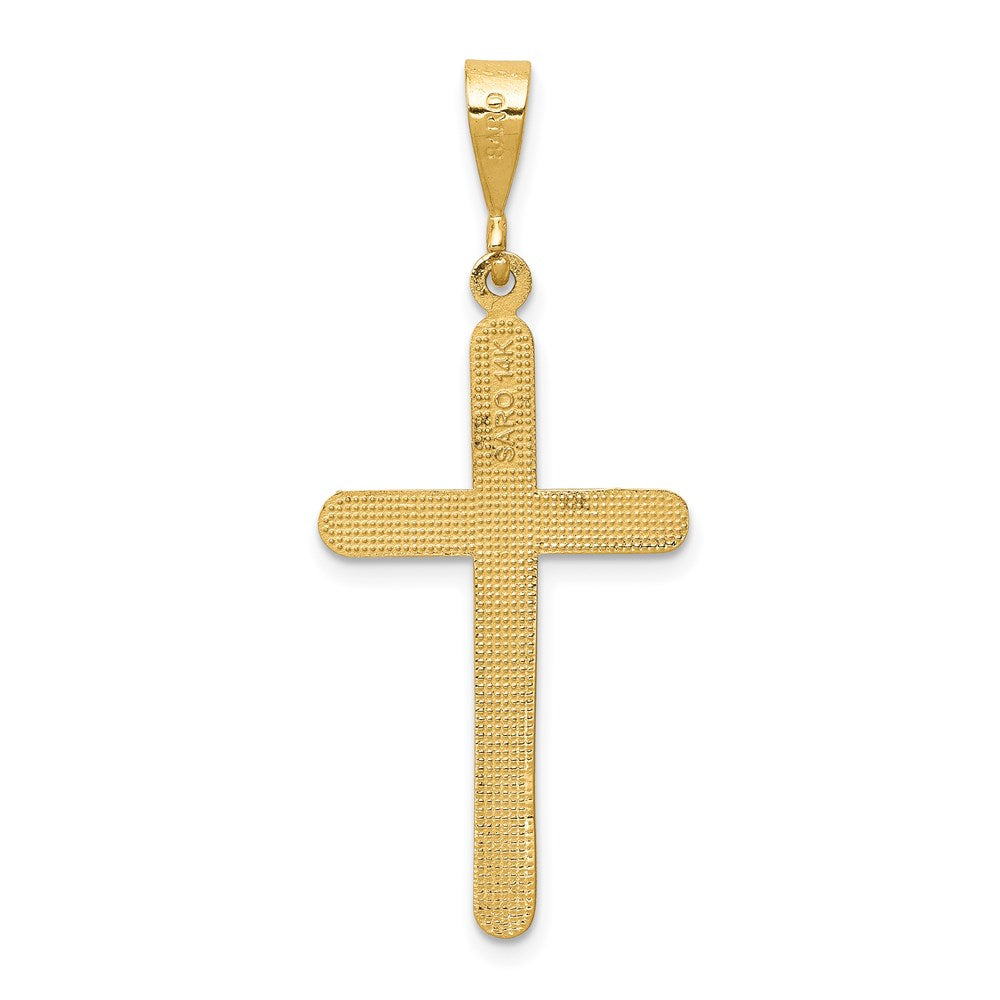 14K Gelbgold Kreuzanhänger
