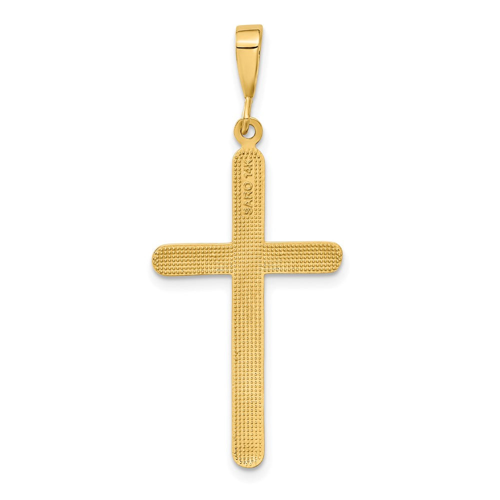 14K Gelbgold Kreuzanhänger